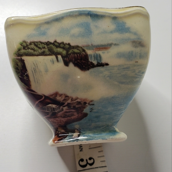 Vtg Royal Winton Grimwades Niagara Fall Souvenir Cream & Sugar Ceramic Set Curio - Picture 4 of 13